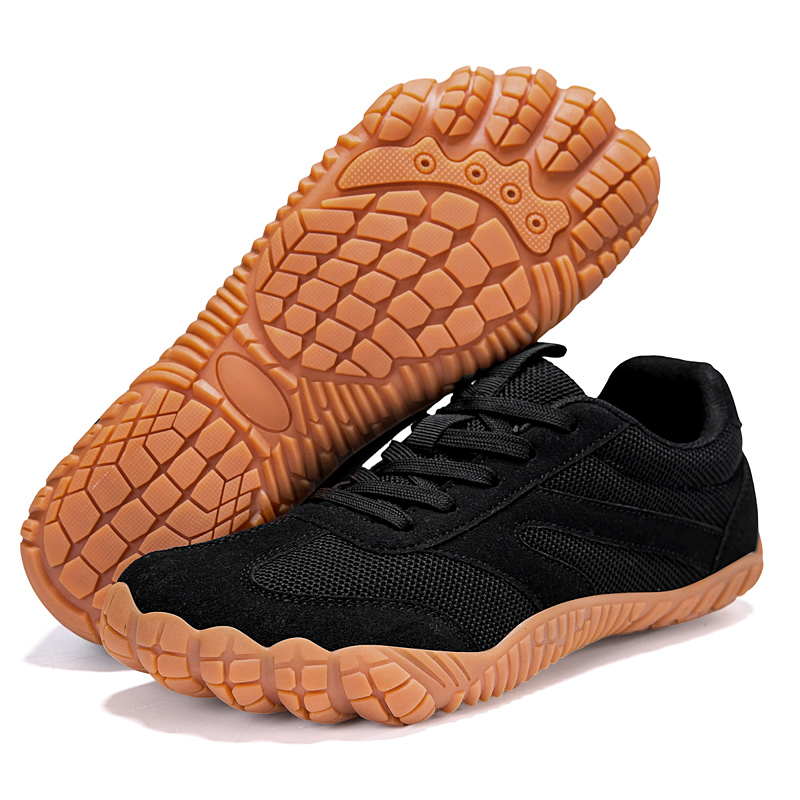 Wide Toe Box Running Sneakers - รองเท้าเปลือยเท้า สำหรับผู้หญิงและผู้ชาย หัวรองเท้ากว้าง ทรง Zero Drop