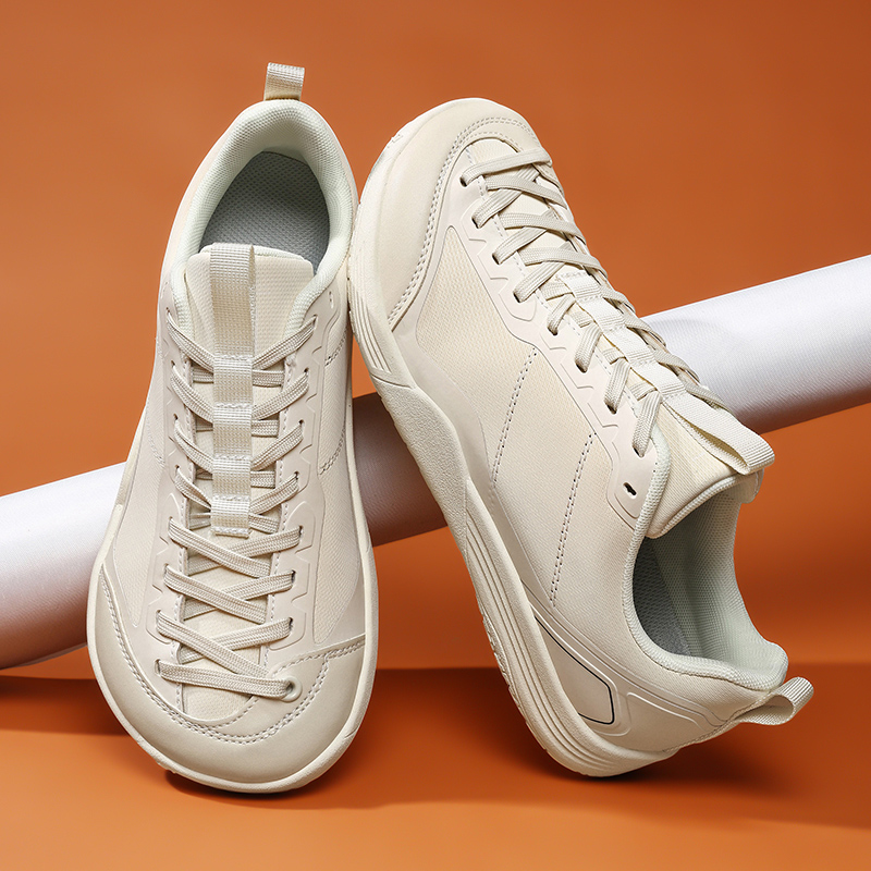 Wide Toe Box Running Sneakers - รองเท้าผ้าใบแบบลำลอง หัวรองเท้ากว้าง ระบายอากาศได้ดี น้ำหนักเบา เหมาะสำหรับวิ่ง รองเท้าผู้ชาย