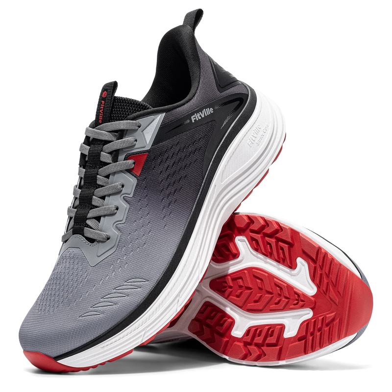 รองเท้าผ้าใบกีฬาสำหรับผู้ชาย F - Wide Toe Box Running Sneakers บทวิจารณ์และราคา