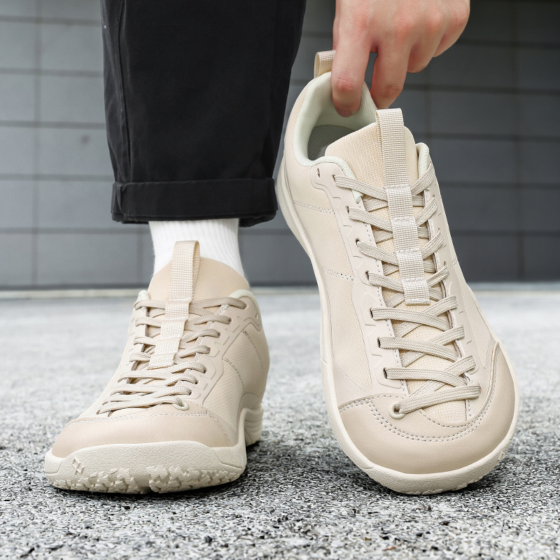 รองเท้าผ้าใบแบบลำลอง หัวรองเท้ - Wide Toe Box Running Sneakers บทวิจารณ์และราคา