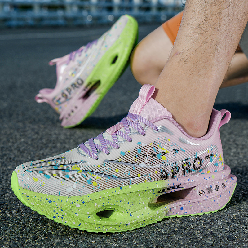 รองเท้าวิ่งพื้นนุ่มแบบใหม่สำหร - Reflective Night Running Shoes บทวิจารณ์และราคา